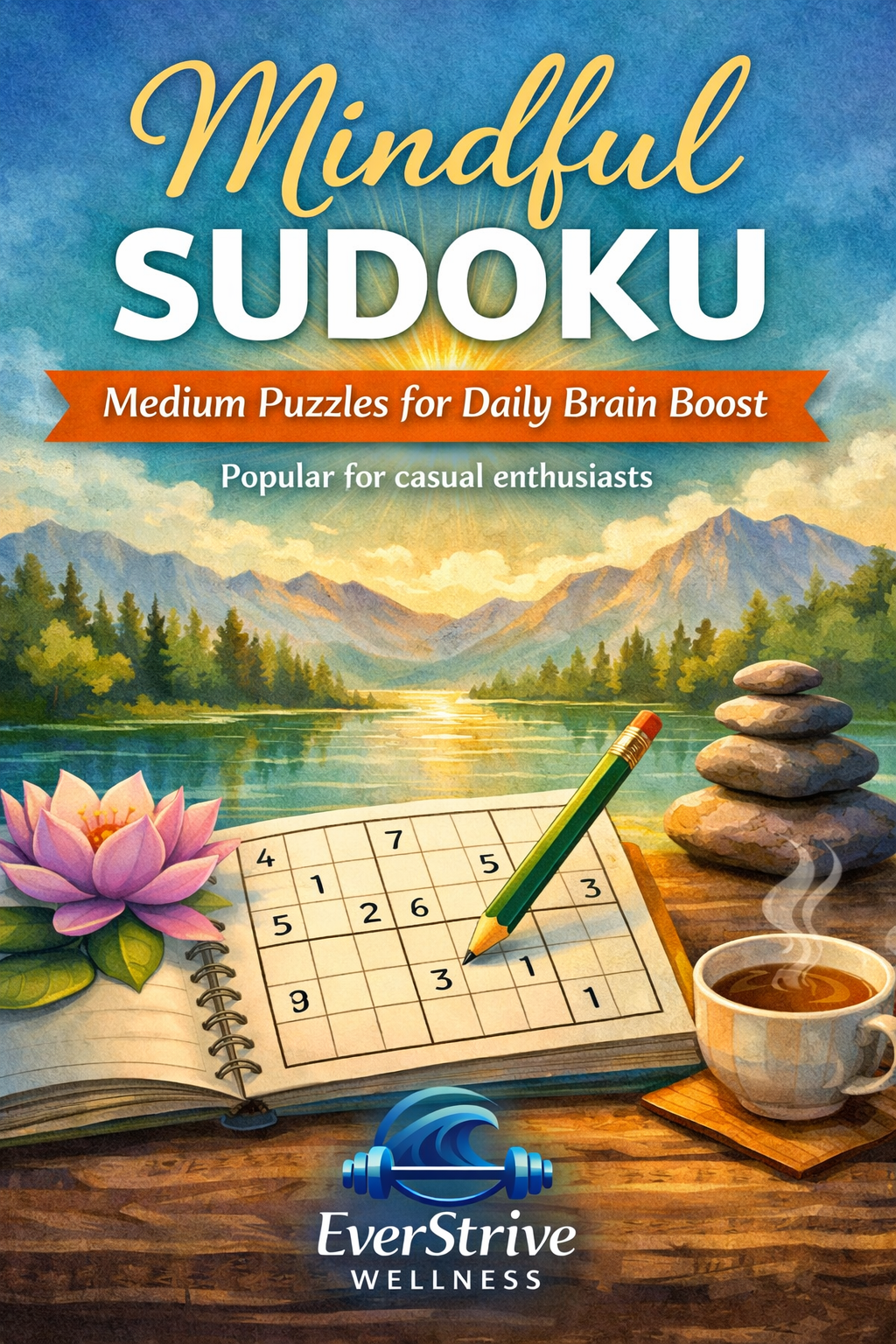 Mindful Sudoku: Medium Puzzles for Daily Brain Boost